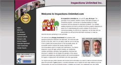 Desktop Screenshot of inspections-unlimited.com